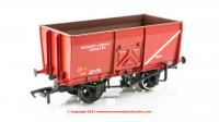 37-429 Bachmann 16T Steel Slope-Sided Mineral Wagon 'WD Barnett & Co.' Red - Includes Wagon Load - Era 3